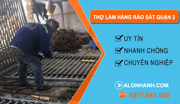 Thợ Làm Hàng Rào Sắt Tại Quận 2