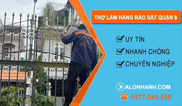 Thợ Làm Hàng Rào Sắt tại Quận 7