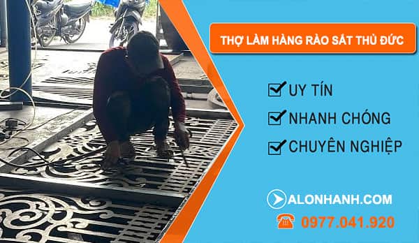 Thợ Làm Hàng Rào Sắt tại Thủ Đức