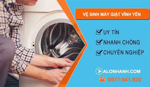 thợ Vệ Sinh Máy Giặt Vĩnh Yên