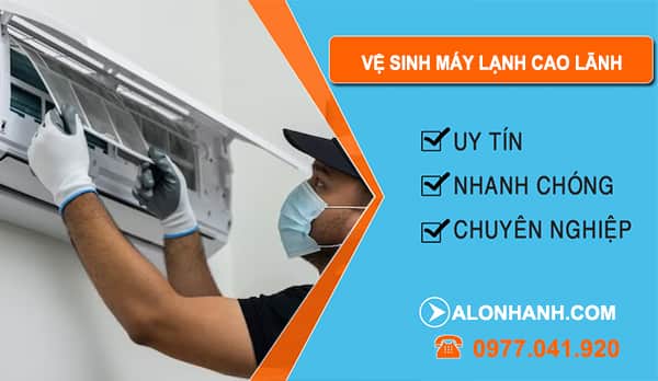 thợ Vệ Sinh Máy Lạnh Cao Lãnh