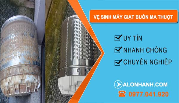 Vệ Sinh Máy Giặt Tại Buôn Ma Thuột