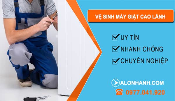 Vệ Sinh Máy Giặt Tại Cao Lãnh