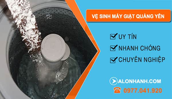 Vệ Sinh Máy Giặt Tại Quảng Yên
