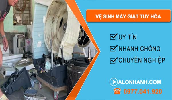 Vệ Sinh Máy Giặt Tại Tuy Hòa