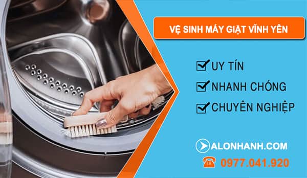 Vệ Sinh Máy Giặt Tại Vĩnh Yên