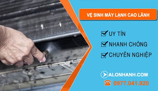 Vệ Sinh Máy Lạnh Cao Lãnh