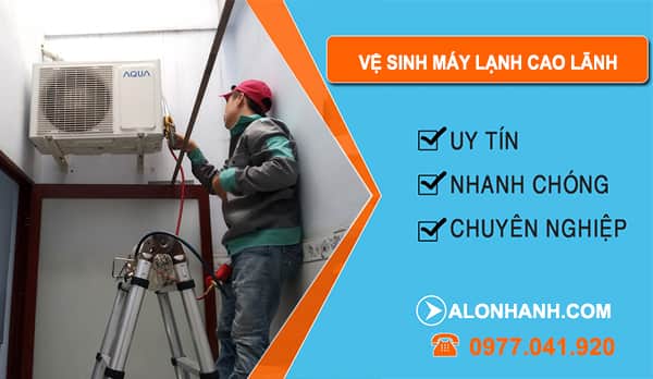 Vệ Sinh Máy Lạnh Tại Cao Lãnh