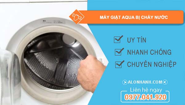 máy giặt aqua bị chảy nước
