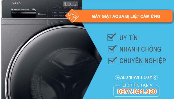 máy giặt aqua bị liệt cảm ứng