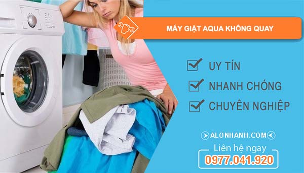 máy giặt aqua không quay
