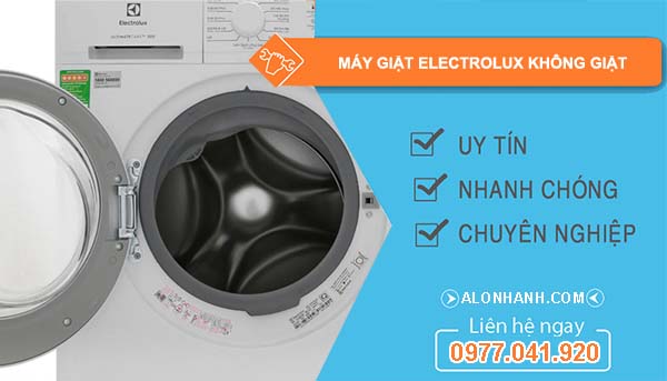 máy giặt electrolux không giặt