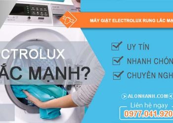 máy giặt electrolux rung lắc mạnh