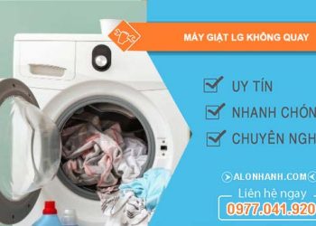 máy giặt lg không quay
