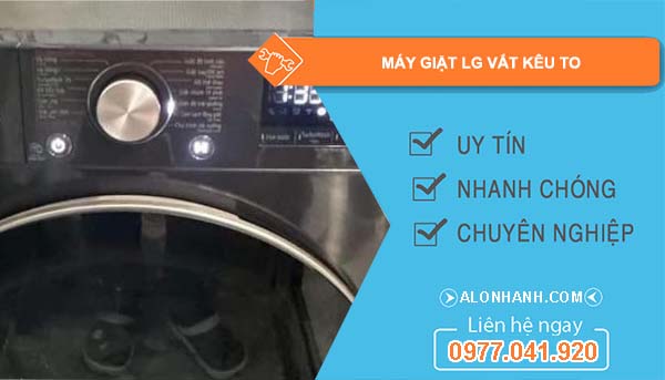 máy giặt lg vắt kêu to