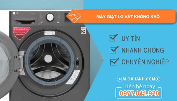 máy giặt lg vắt không khô