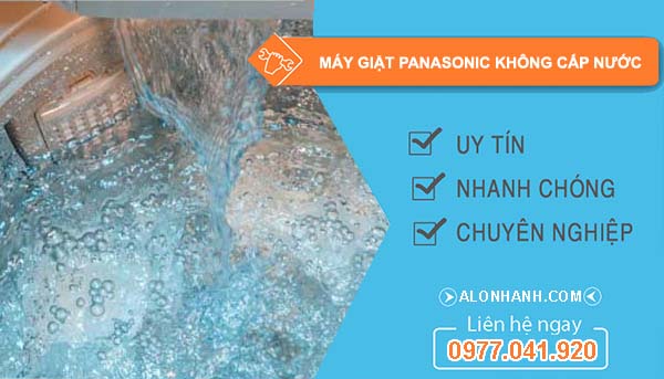 máy giặt panasonic không cấp nước