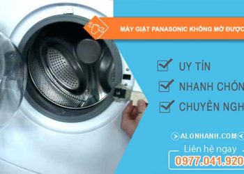 máy giặt Panasonic không mở được cửa