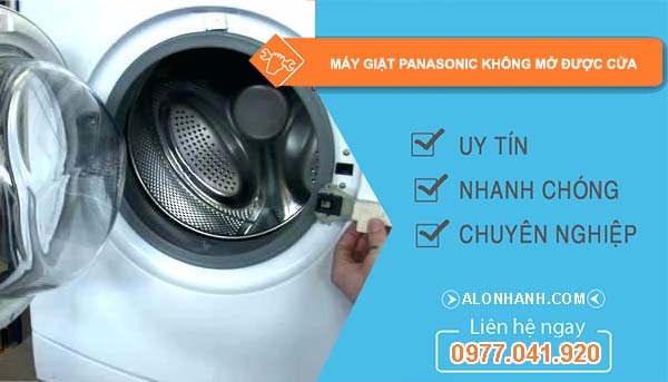 máy giặt Panasonic không mở được cửa