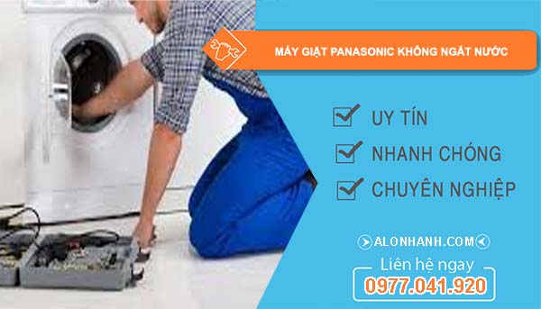 máy giặt panasonic không ngắt nước