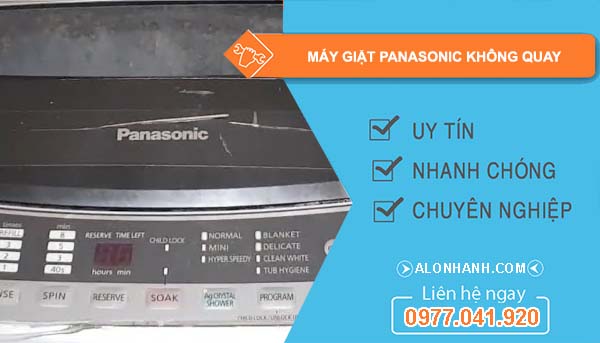 máy giặt panasonic không quay