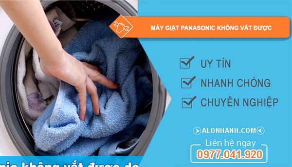 máy giặt panasonic không vắt được