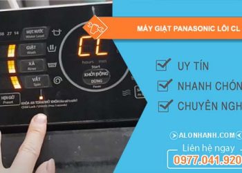 máy giặt panasonic lỗi cl