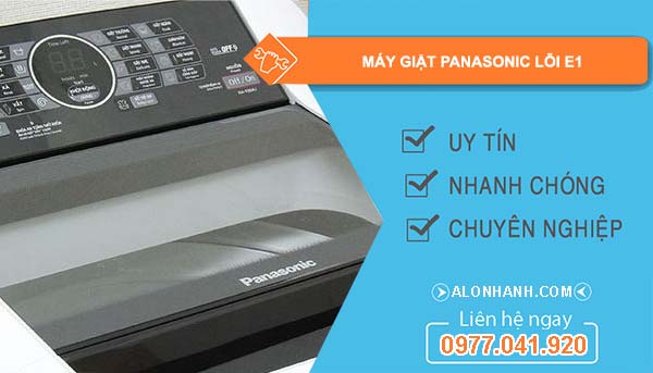 máy giặt panasonic lỗi e1