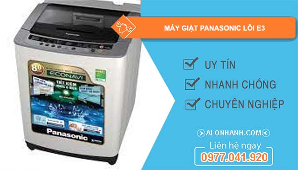 máy giặt panasonic lỗi e3