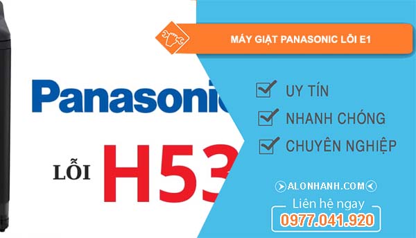 máy giặt panasonic lỗi h53