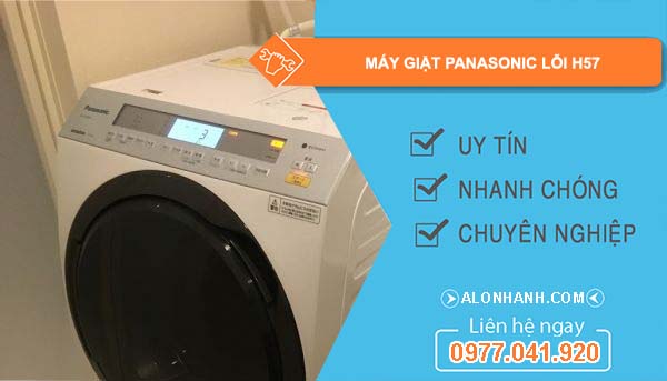 máy giặt panasonic lỗi h57