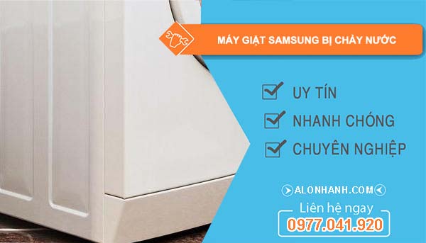 máy giặt samsung bị chảy nước