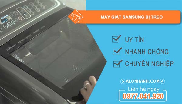máy giặt samsung bị treo