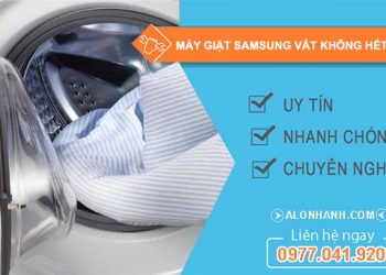 máy giặt samsung vắt không hết nước