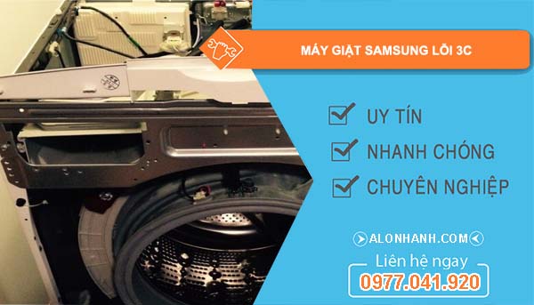 máy giặt samsung lỗi 3c