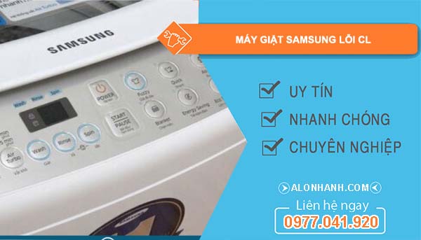 máy giặt samsung lỗi cl