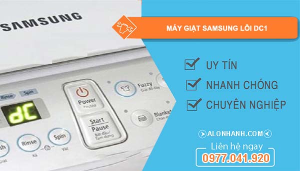 máy giặt samsung lỗi dc1