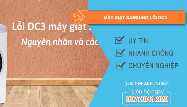 máy giặt samsung lỗi dc3