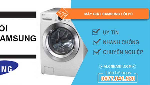 máy giặt samsung lỗi pc