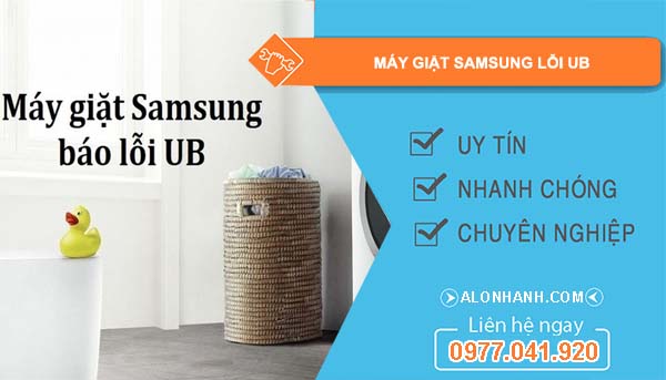 máy giặt samsung lỗi ub