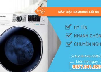 máy giặt samsung lỗi uc