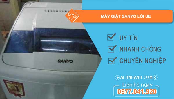 máy giặt sanyo lỗi ue