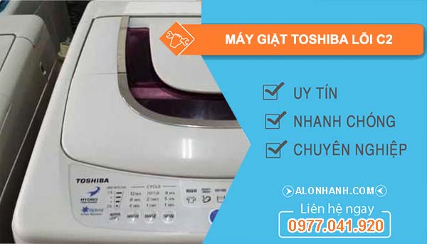 máy giặt toshiba lỗi c2