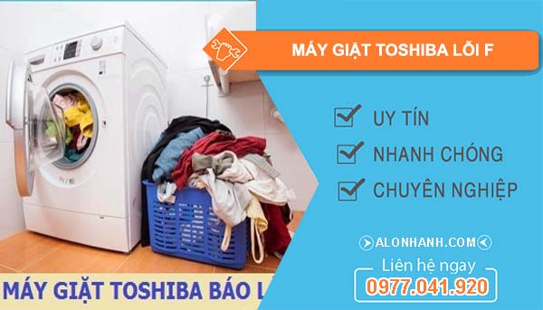 máy giặt toshiba lỗi f