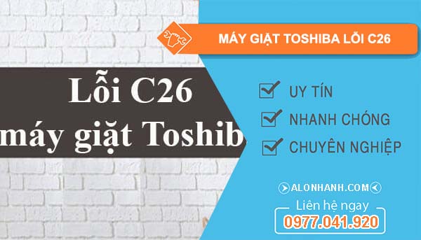 máy giặt toshiba lỗi c26