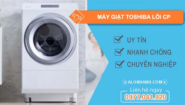 máy giặt toshiba lỗi cp