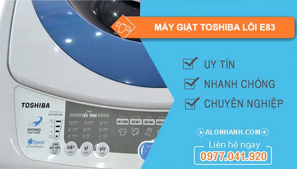 máy giặt toshiba lỗi e83
