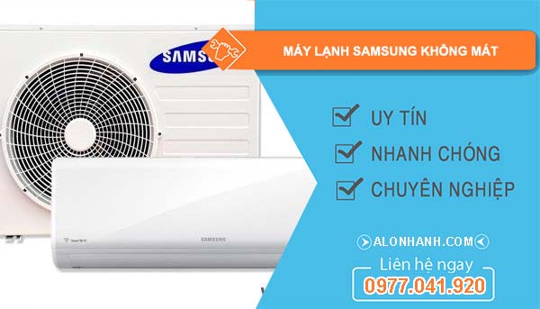 máy lạnh samsung không mát