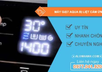 nguyên nhân máy giặt aqua bị liệt cảm ứng