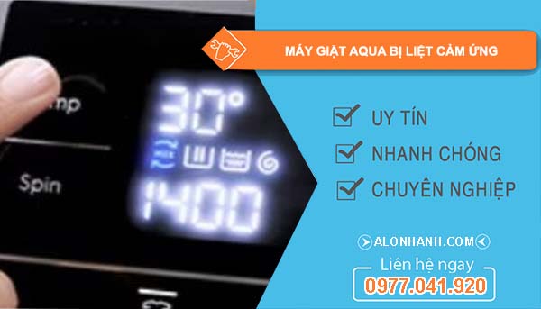 nguyên nhân máy giặt aqua bị liệt cảm ứng